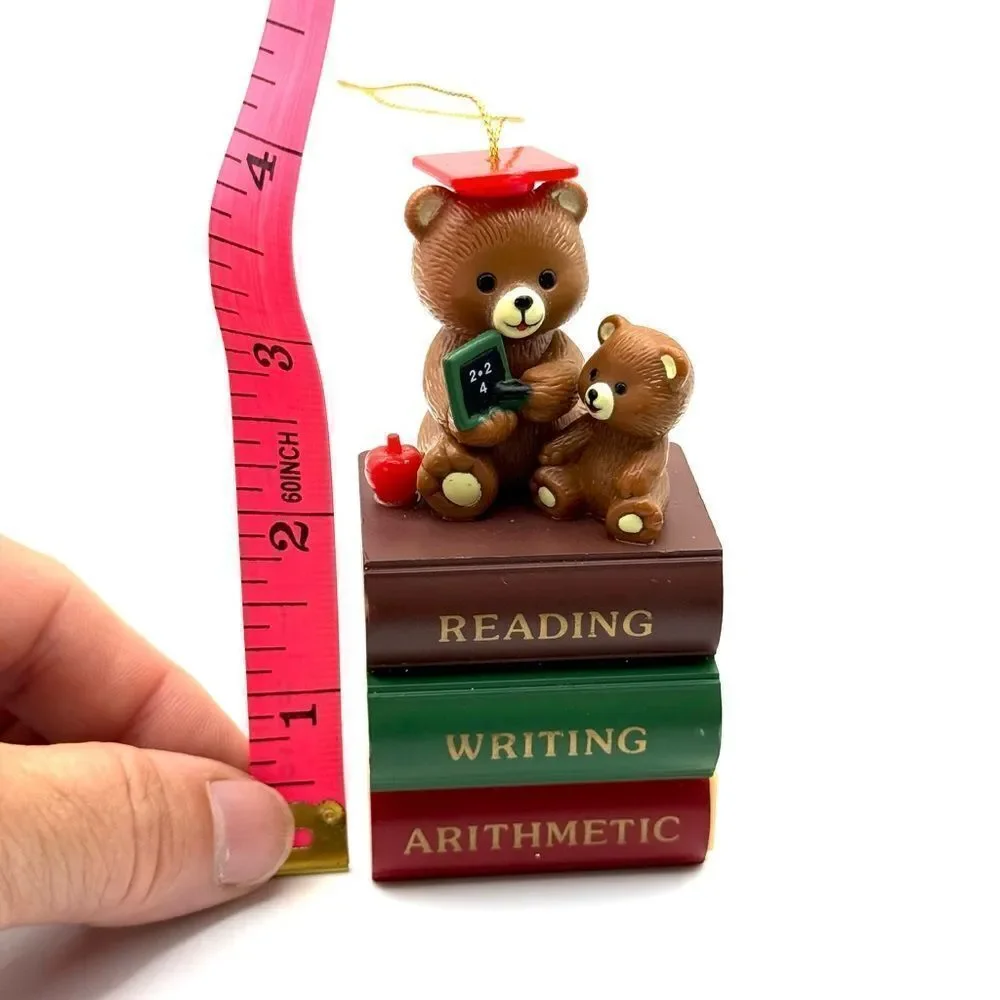 Vintage House of Lloyd Christmas Teacher Student Ornament 1989 Secret Drawers